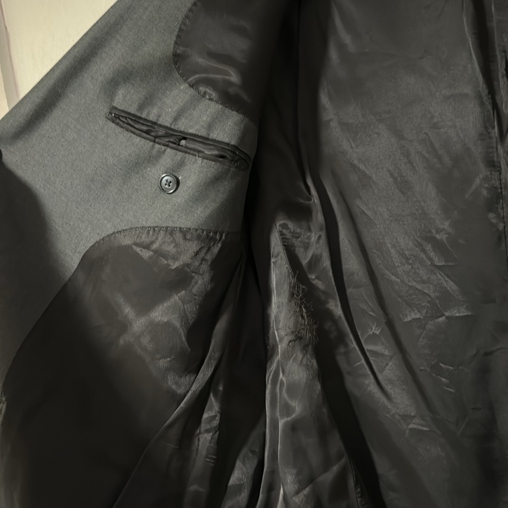 Men gray blazer - Picture 8 of 14